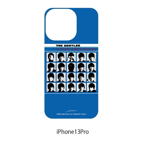 BEATLES / ビートルズ / 【国内唯一】公式 THE BEATLES スマホケース IPHONE13PRO ビートルズ （A HARD DAY'S NIGHT）