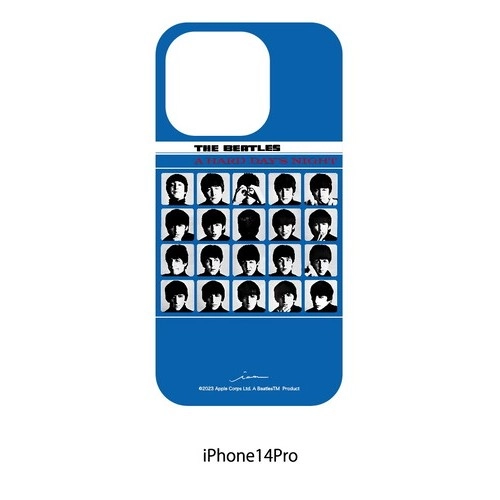 BEATLES / ビートルズ / 【国内唯一】公式 THE BEATLES スマホケース IPHONE14PRO ビートルズ （A HARD DAY'S NIGHT）