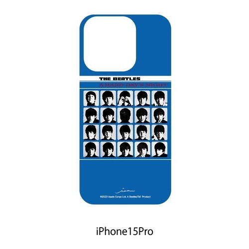 BEATLES / ビートルズ / 【国内唯一】公式 THE BEATLES スマホケース IPHONE15PRO ビートルズ （A HARD DAY'S NIGHT）