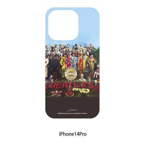BEATLES / ビートルズ / 【国内唯一】公式 THE BEATLES スマホケース IPHONE14PRO ビートルズ （SGT. PEPPER'S）