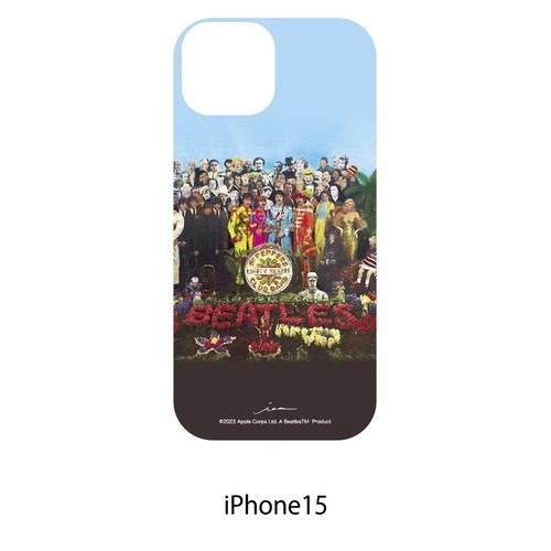 BEATLES / ビートルズ / 【国内唯一】公式 THE BEATLES スマホケース IPHONE15 ビートルズ （SGT. PEPPER'S）
