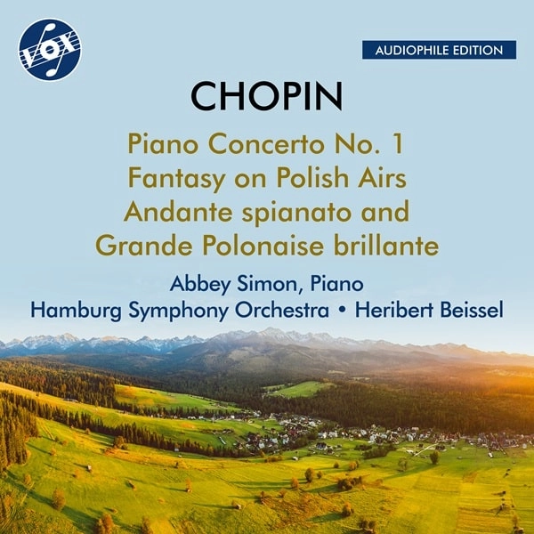 ABBEY SIMON / アビー・サイモン / CHOPIN:PIANO CONCERTO NO.1