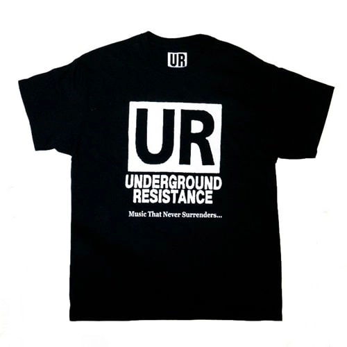 UR / アンダーグラウンド・レジスタンス / UR MUSIC THAT NEVER SURRENDERS T-SHIRT:XLARGE