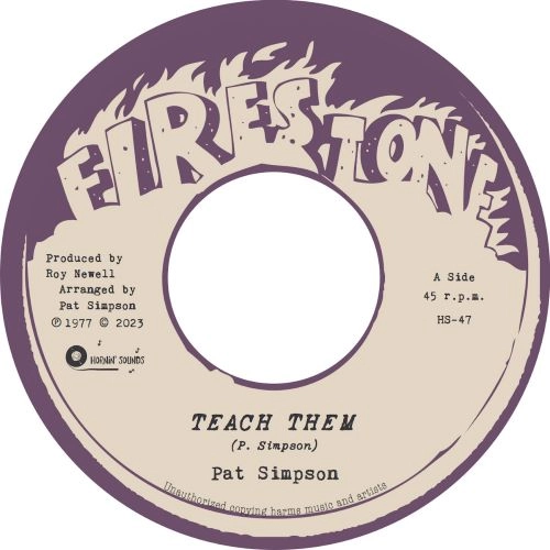 PAT SIMPSON / TEACH THEM / TEACH THEM 