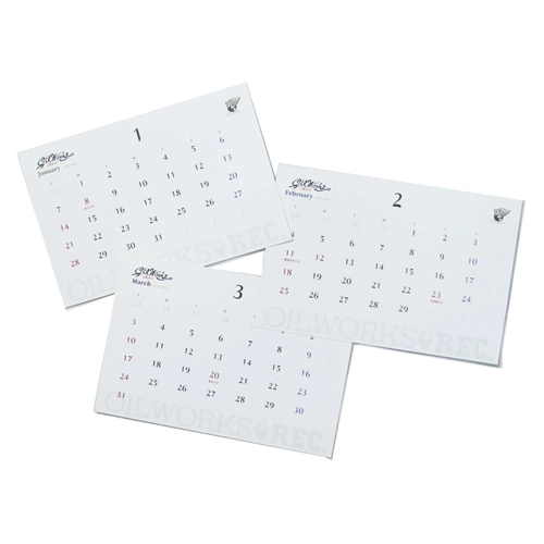 OILWORKS / OILWORKS 卓上 CALENDAR 2024