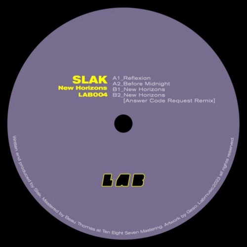 SLAK (ROBERTO NICOLETTI) / NEW HORIZONS