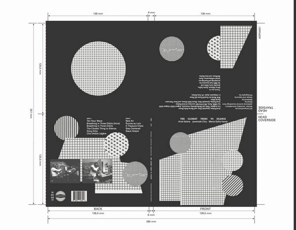 ARIEL KALMA, JEREMIAH CHIU & MARTA SOFIA HONER / THE CLOSEST THING TO SILENCE (CD)