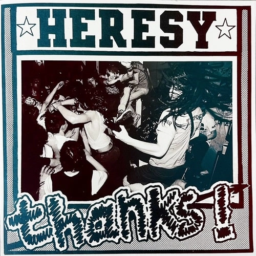 HERESY / ヘレシー / THANKS! (7"/RED VINYL)