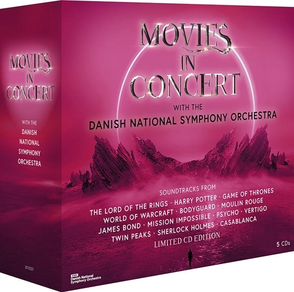DANISH NATIONAL SYMPHONY ORCHESTRA (DR SYMFONIORKESTRET) / デンマーク国立交響楽団 (DR放送交響楽団) / MOVIES IN CONCERT (5CD)