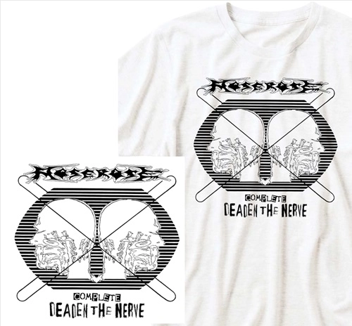 ROSEROSE / ローズローズ / M / Complete Deaden The Nerve Tシャツ付きセット