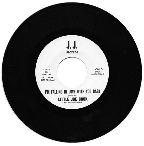 LITTLE JOE COOK / THE SHERRYS / I'M FALLING IN LOVE WITH YOU BABY / LOVING ARMS