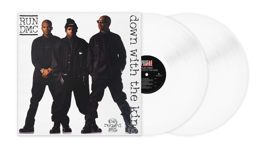 RUN DMC / DOWN WITH THE KING (WHITE VINYL)