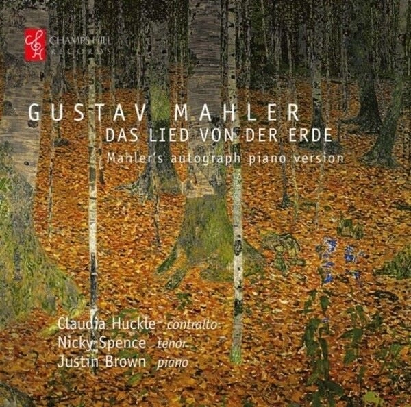 CLAUDIA HUCKLE / クラウディア・ハックル / MAHLER:DAS LIED VON DER ERDE (MAHLER'S AUTOGRAPH PIANO VERSION)