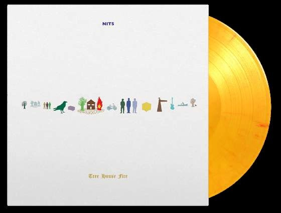 NITS / TREE HOUSE FIRE (FLAMING COLOURED VINYL)