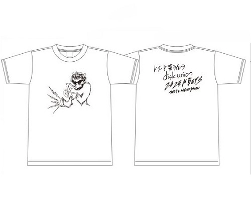 ZAZEN BOYS / ザゼン・ボーイズ / らんど Tシャツ付きセット（Lサイズ）［白ベース］