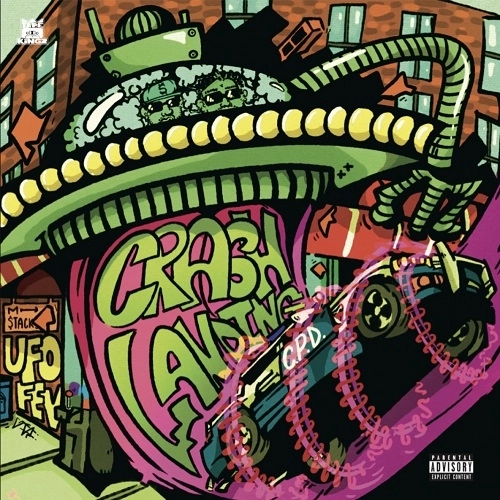 UFO FEV, M. STACKS / CRASH LANDING "LP"