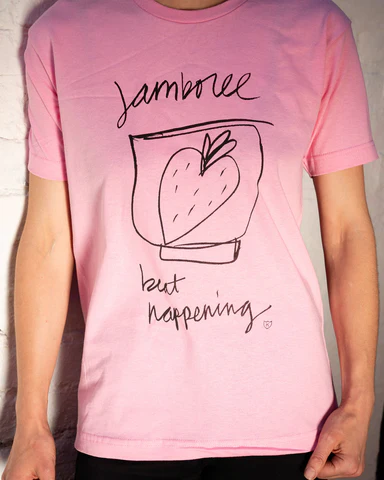 K RECORDS / BEAT HAPPENING JAMBOREE T-SHIRTS (M)
