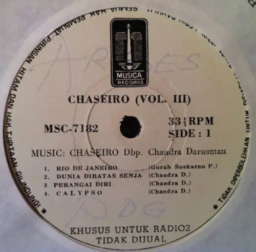 CHASEIRO / チャセイロ / VOL.III