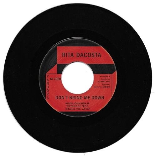 RITA DACOSTA / リタ・ダコスタ / DON'T BRING ME DOWN (SAME ON BOTH SIDES) / DON'T BRING ME DOWN (SAME ON BOTH SIDES) 