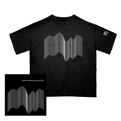 V.A. (MEDIUM) / MEDIUM AMBIENT COLLECTION 2022 BLACK & T-SHIRTS SET（SIZE：XL） / MEDIUM AMBIENT COLLECTION 2022 BLACK AND T-SHIRTS SET SIZE XL
