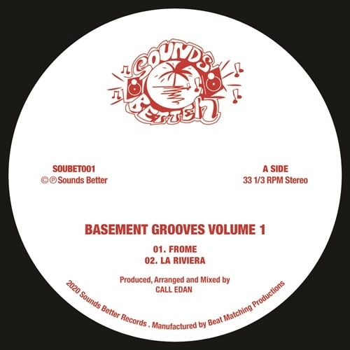 CALL EDAN / BASEMENT GROOVES VOLUME 1 (RED VINYL)