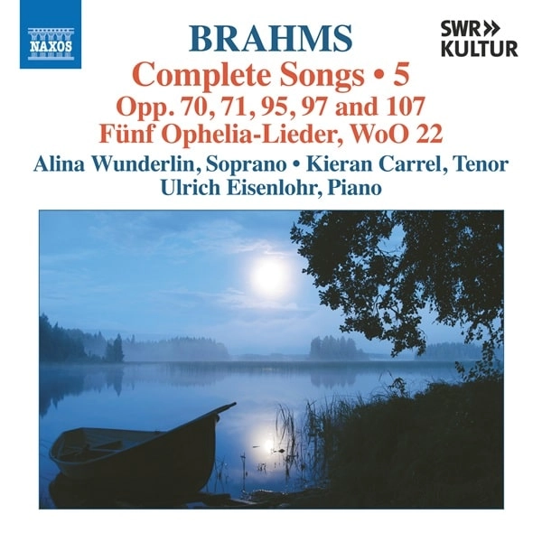 ALINA WUNDERLIN / アリーナ・ヴンダーリン / BRAHMS:COMPLETE SONGS VOL.5