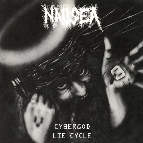 NAUSEA / ナウジア / CYBERGOD / LIE CYCLE (12"/RANSPARENT RED VINYL)