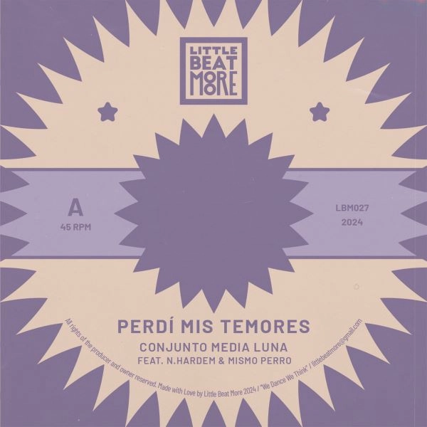 CONJUNTO MEDIA LUNA / コンフント・メディア・ルナ / PERDI' MIS TEMORES - CONJUNTO MEDIA LUNA