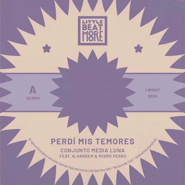 CONJUNTO MEDIA LUNA / コンフント・メディア・ルナ / PERDI' MIS TEMORES - CONJUNTO MEDIA LUNA