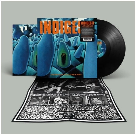 INDIGESTI / インディジェスティ / OSSERVATI DALL'INGANNO (LP/SOLID BLACK VINYL)