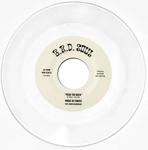MAGIC IN THREES / マジック・イン・スリーズ / PUSH THE ROCK (CLEAR VINYL)
