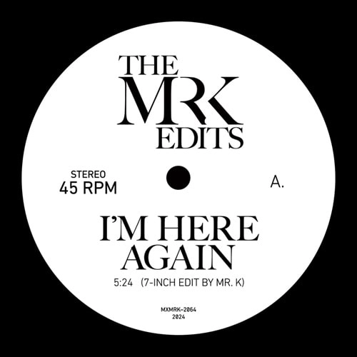 MR. K (DANNY KRIVIT) / ミスター・ケー / I'M HERE AGAIN/ TIME OF THE SEASON