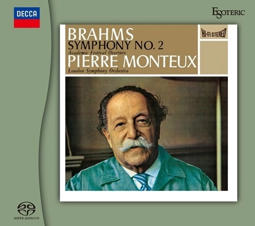 PIERRE MONTEUX / ピエール・モントゥー / ブラームス：交響曲第2番 / 大学祝典序曲 / 悲劇的序曲