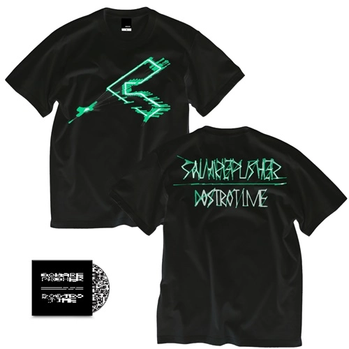 SQUAREPUSHER / スクエアプッシャー / DOSTROTIME +TSHIRT(M) / ドストロタイム（国内盤CD）+ Tシャツ M