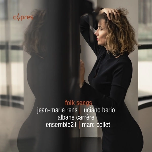 ALBANE CARRERE / アルバーヌ・カレール / FOLK SONGS - JEAN MARIE RENS/BERIO / FOLK SONGS