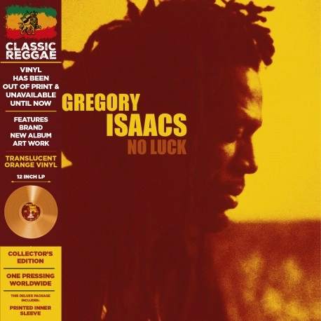 GREGORY ISAACS / グレゴリー・アイザックス / NO LUCK (ORANGE TRANSLUCENT VINYL.)