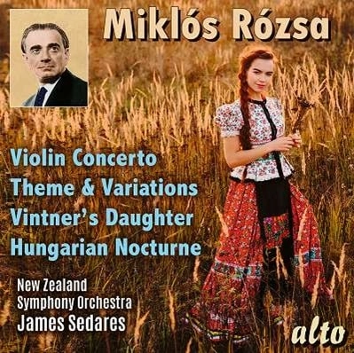 JAMES SEDARES / ジェームズ・セダレス / ROZSA:VIOLIN CONCERTO/THEME&VARIATIONS