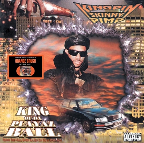 KINGPIN SKINNY PIMP / KING OF DA PLAYAZ BALL "2LP" (ORANGE CRUSH VINYL)