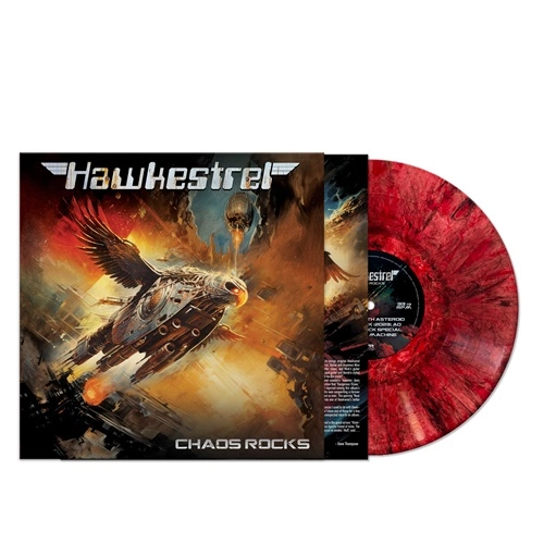 HAWKESTREL / CHAOS ROCKS - LIMITED RED MARBLE VINYL