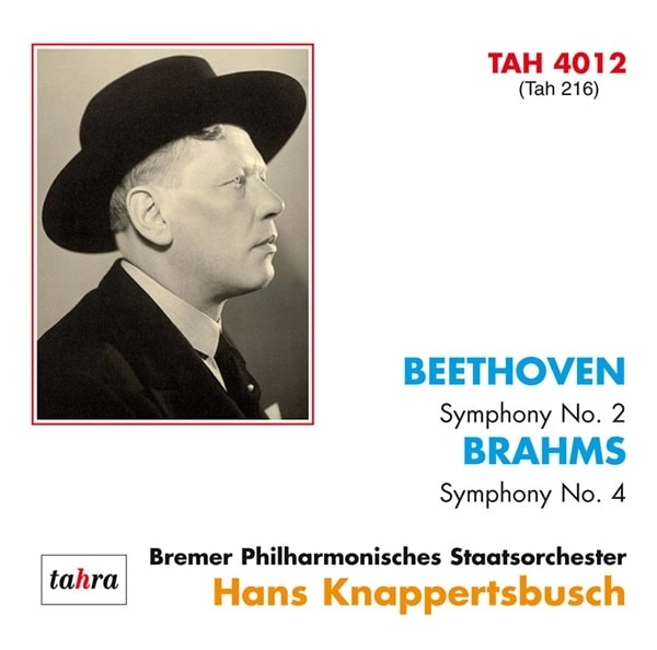HANS KNAPPERTSBUSCH / ハンス・クナッパーツブッシュ / ベートーヴェン：交響曲 第2番 / ブラームス：交響曲第4番