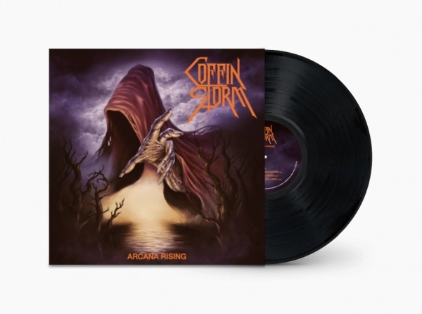 COFFIN STORM / ARCANA RISING<BLACK VINYL>
