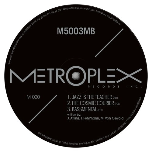 3MB FEAT.JUAN ATKINS / JAZZ IS THE TEACHER