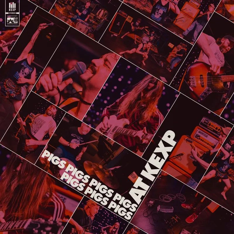 PIGS PIGS PIGS PIGS PIGS PIGS PIGS / LIVE AT KEXP [LP] (RED VINYL, LIMITED, INDIE-EXCLUSIVE)