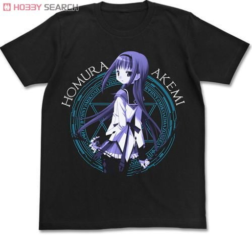 (ANIMATION MUSIC) / (アニメーション音楽) / XL / BLACK / 暁美ほむらTシャツ
