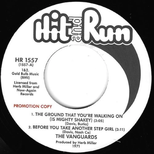 VANGUARDS (SOUL/US) / GROUND THAT YOU'RE WALKING ON