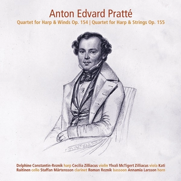 DELPHINE CONSTANTIN-REZNIK / デルフィーヌ・コンスタンタン=レズニク / PRATTE:QUARTET FOR HARP&WINDS OP.154 / PRATTE:QUARTET FOR HARP&WINDS