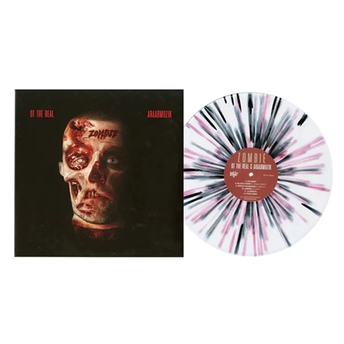 OT THE REAL & ARAABMUZIK / ZOMBIE "LP" (WHITE, BLACK & RED SPLATTER VINYL)