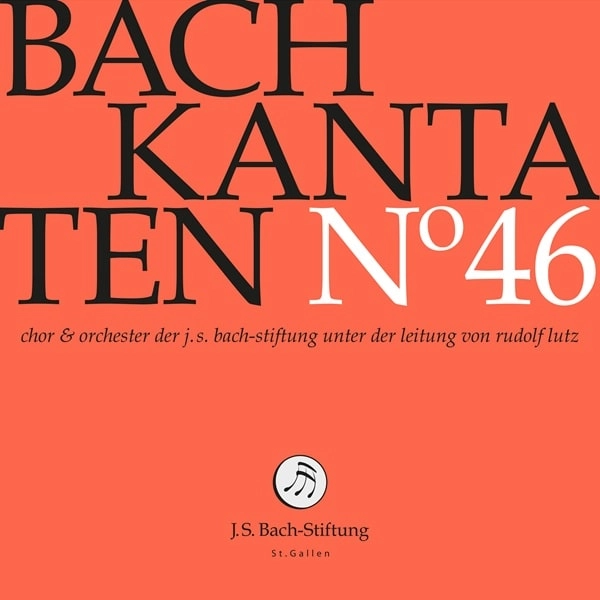RUDOLF LUTZ / ルドルフ・ルッツ / BACH:KANTATEN NO.46