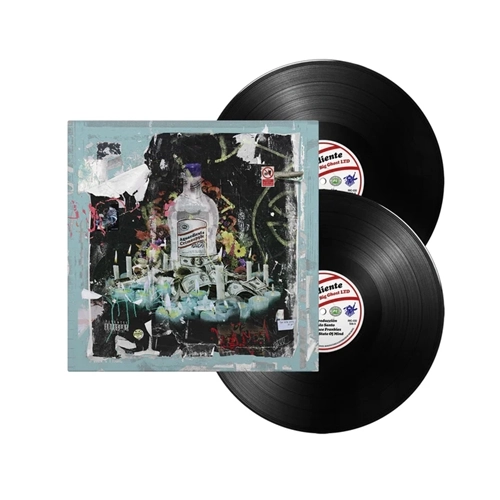 CRIMEAPPLE & BIG GHOST LTD / AGUARDIENTE "2LP" (BLACK VINYL/COVER #2)