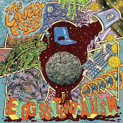 LOVELY EGGS / EGGISTENTIALISM (SPLATTER VINYL)